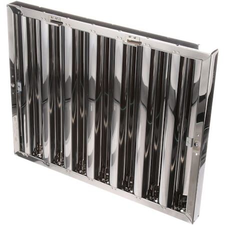 Allpoints Hood Filter, Type6, S/S , 20X25 W/ Lock Handles 8014166